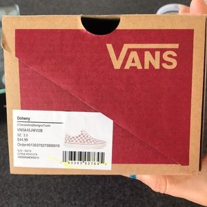 Used Condition Youth Girls Vans Size 2
